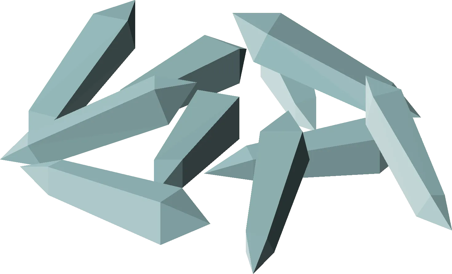 Crystal shards